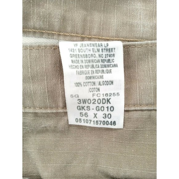 Wrangler Riggs Workwear Men's Ranger Pants Rip Stop Durable 56 x 31 Khaki Tan - Picture 9 of 12